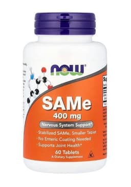 NOW Foods SAMe 400 mg | 60 Tabletas