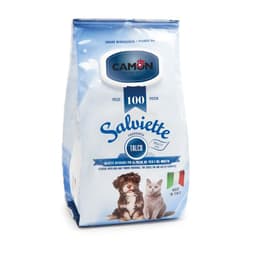 Toallitas Humedas Camon Talco 100un Blanco