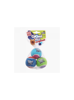 Pelotas Tennis Small Pack 3 unidades Gigwi para Perro