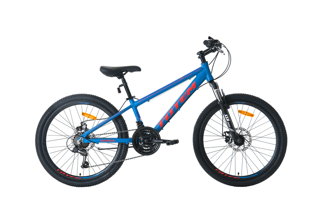 BICICLETA TOTEM MTB ARO 24 MODELO ATLANTIS AZUL XS