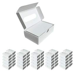 Caja Para Tarjetas De Visitas Presentacion 50 Cajas Blanco