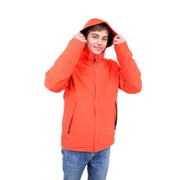 Chaqueta Cortaviento Impermeable Outdoor Hombre Coral XL