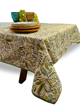 Mantel Rectangular Impermeable 150x210cms Verde