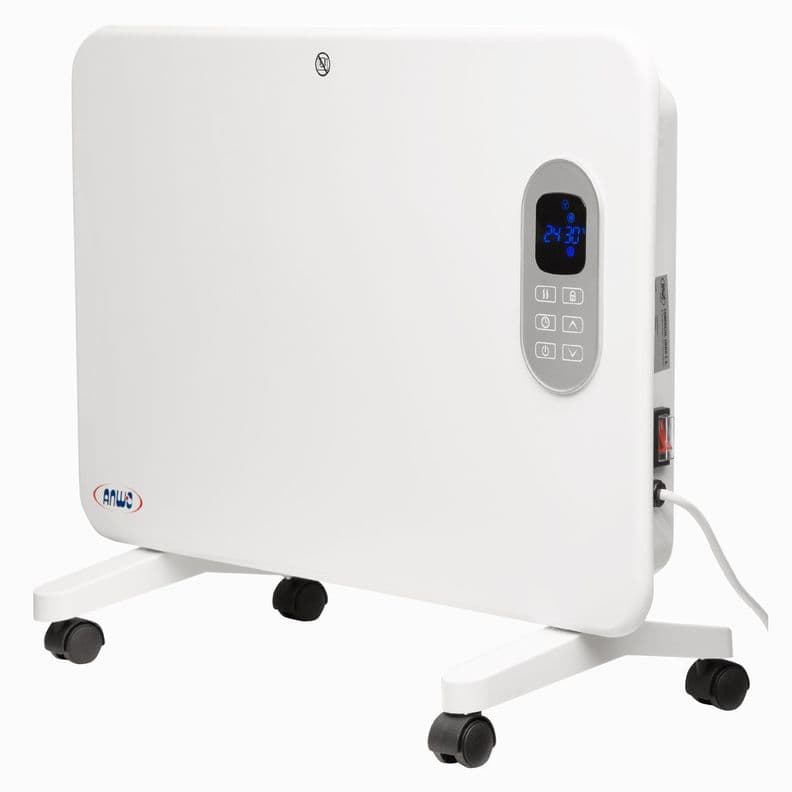 Estufa Electrica Anwo Convectiva Programable Wifi PN1000DL Blanco