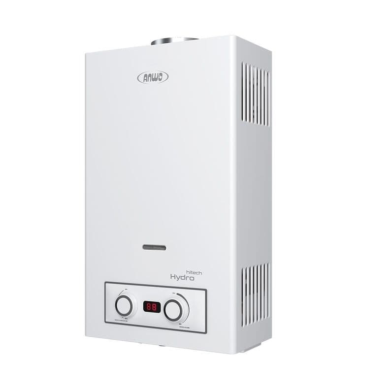 Calefon Anwo 8 Litros Gas Natural Tiro Natural Hitech Hydro 16 VAN8LTS-TN NG