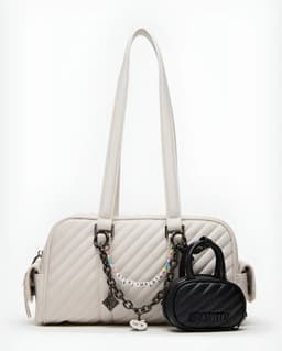 Cartera Steve Madden Bmikey Crema