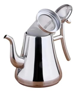 Tetera Infusor Te Acero Inoxidable 1 litro Con Filtro Te Infusiones