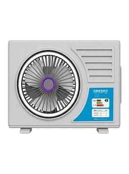 Mini Ventilador de Escritorio tipo Aire Acondicionado USB