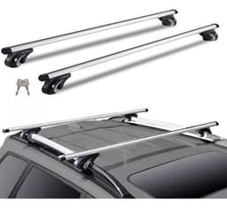 Barras Porta Equipaje Parrilla Auto Techo Premium Universal