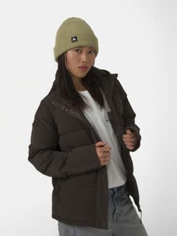Chaqueta Mujer Puffa Cafe Gris XL