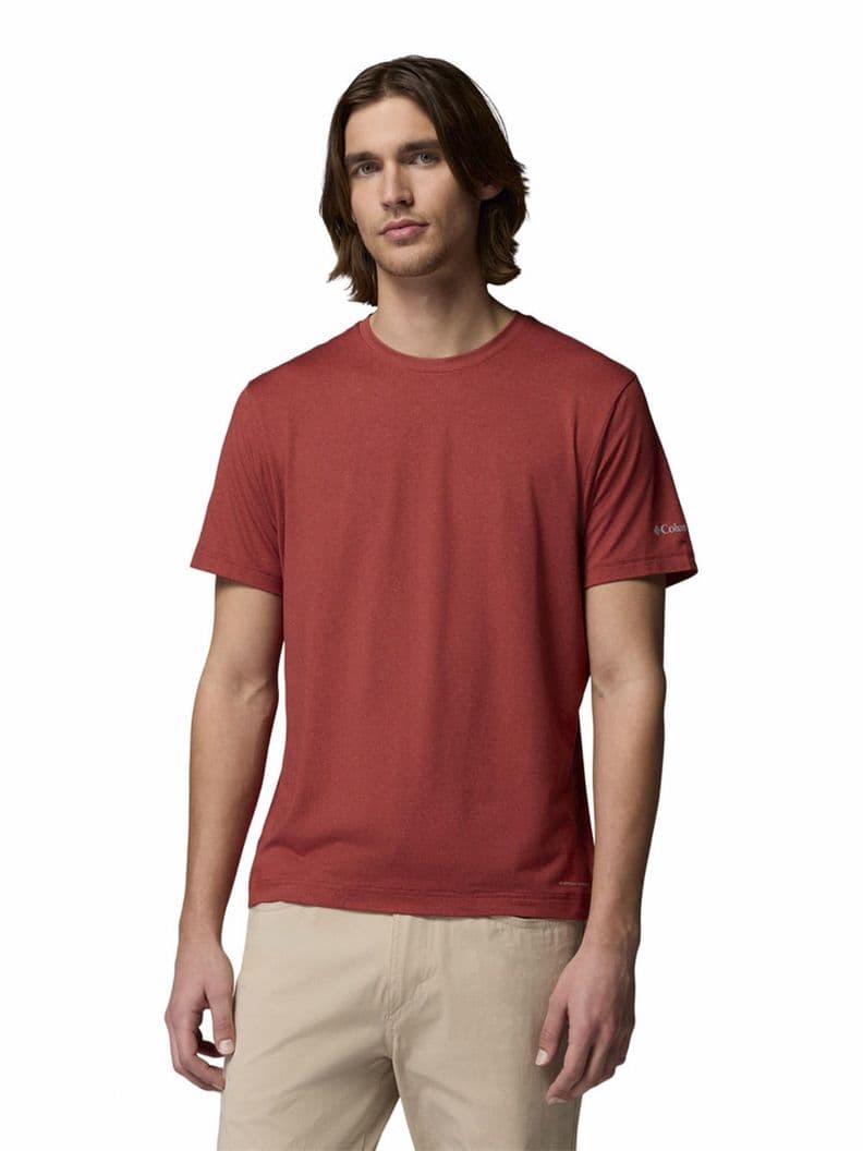 Polera Recycled Hombre Parsons Point Ss Rojo XXL