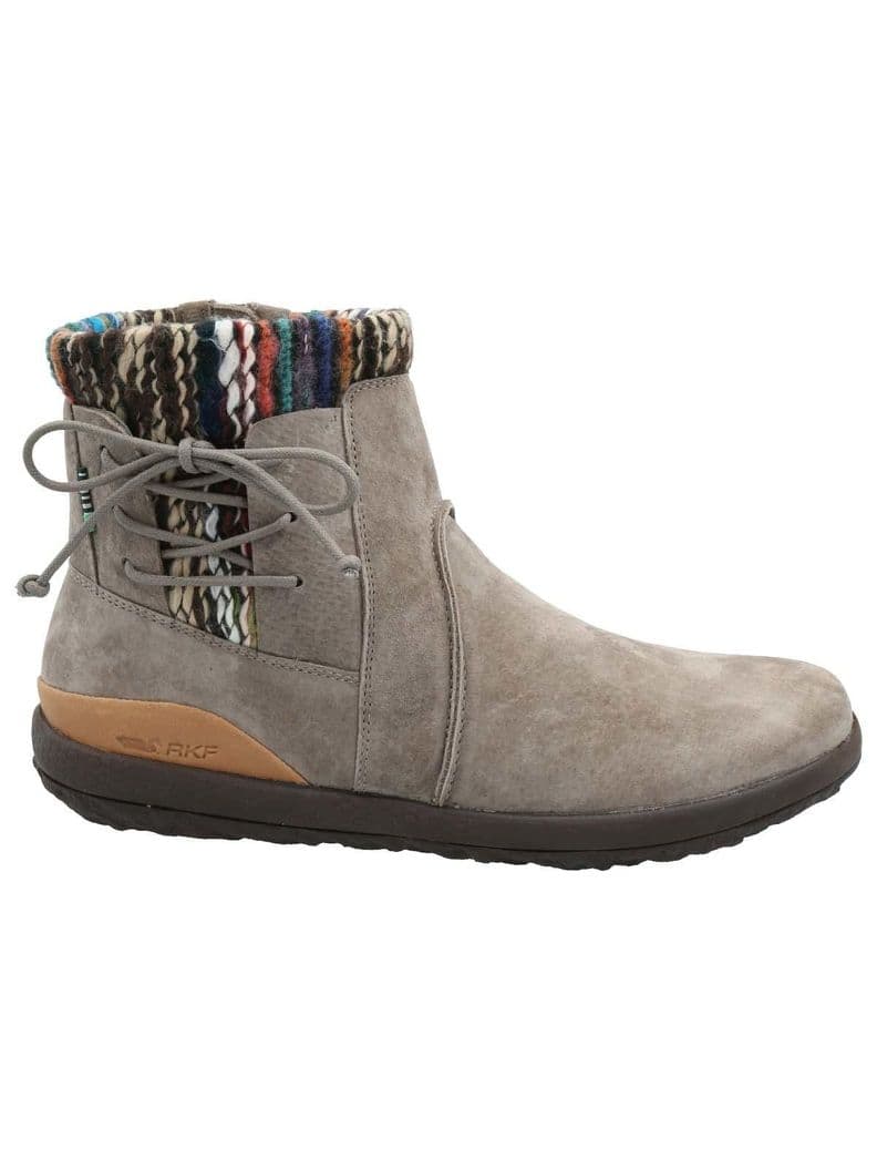Botin Cuero Mujer Cusia II Gris 36