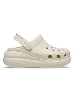 Zueco Plataforma Crocs Mujer Crush Clog Beige 34