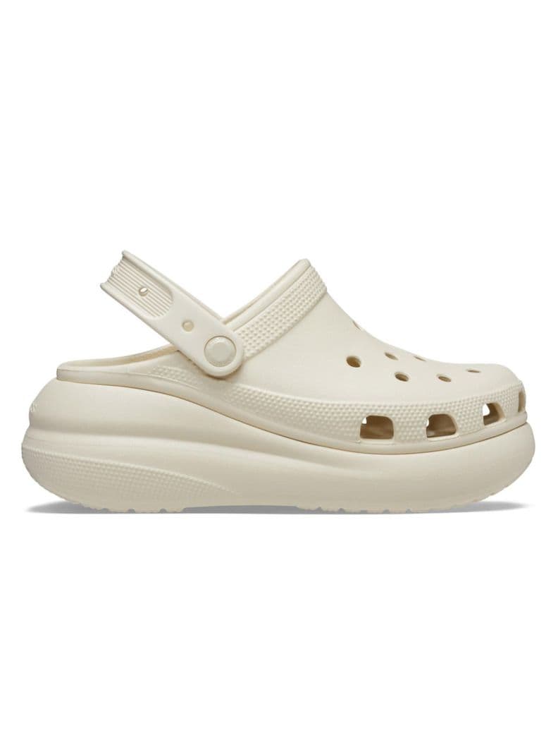 Zueco Plataforma Crocs Mujer Crush Clog Beige 34