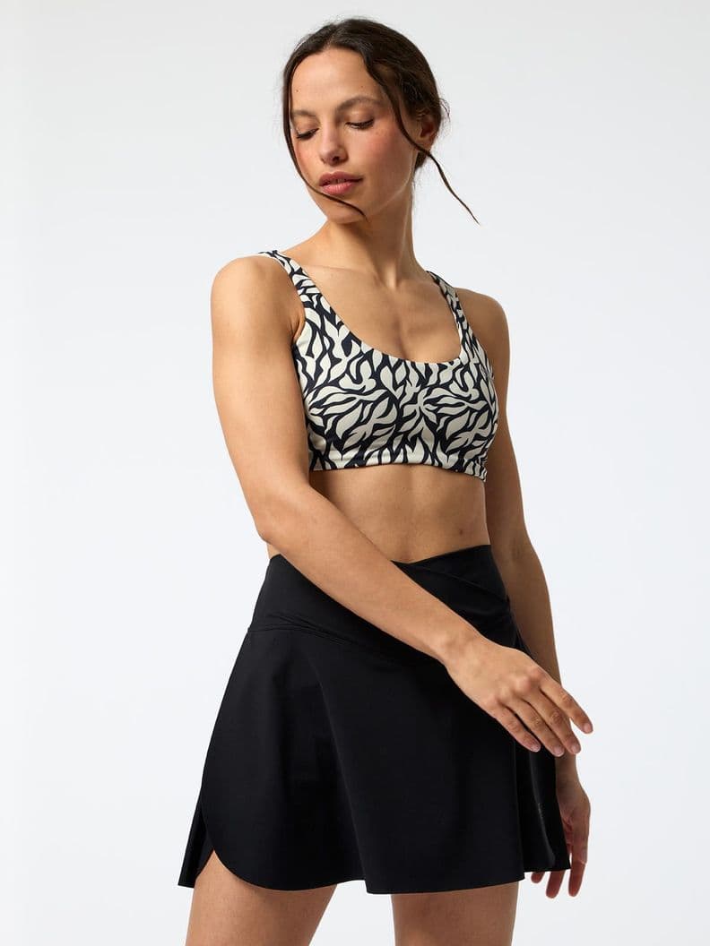 Peto Workout Aloe Estampado Mujer Blanco S