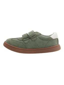 Zapatilla Cuero Clara-K Nino Verde Verde Oscuro 19