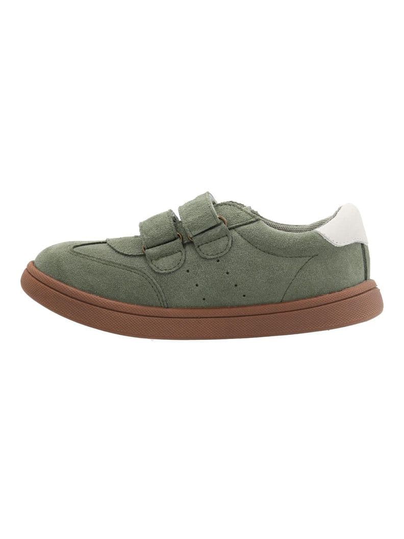 Zapatilla Cuero Clara-K Nino Verde Verde Oscuro 19