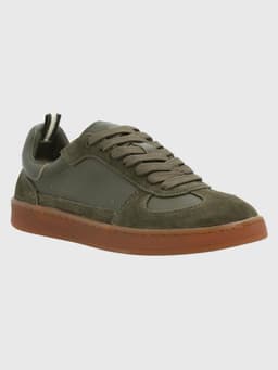Zapatilla Cuero Mujer Dallas Verde 36