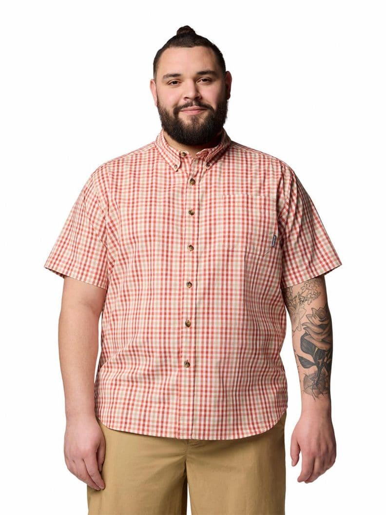 Camisa Manga Corta Hombre Rapid Rivers II Rojo XL