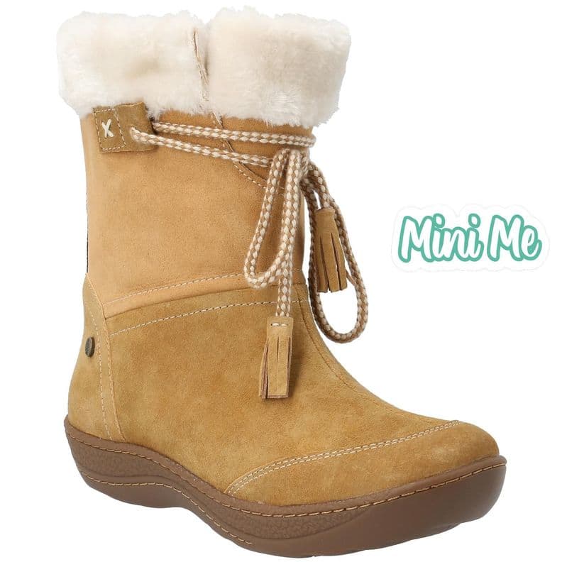 Bota Cuero Nina Lakey-K Cafe (26 - 29) Cafe Claro 28