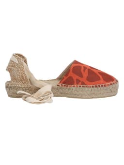 Alpargata Mujer Glicinia Naranja Naranjo 37