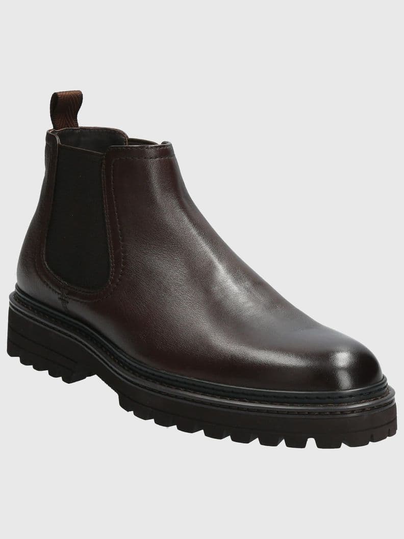 Botin Cuero Hombre Fort Cafe Cafe Oscuro 45
