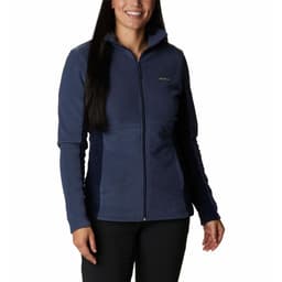 Poleron Mujer Basin Trail Full Zip Azul Azul Marino S