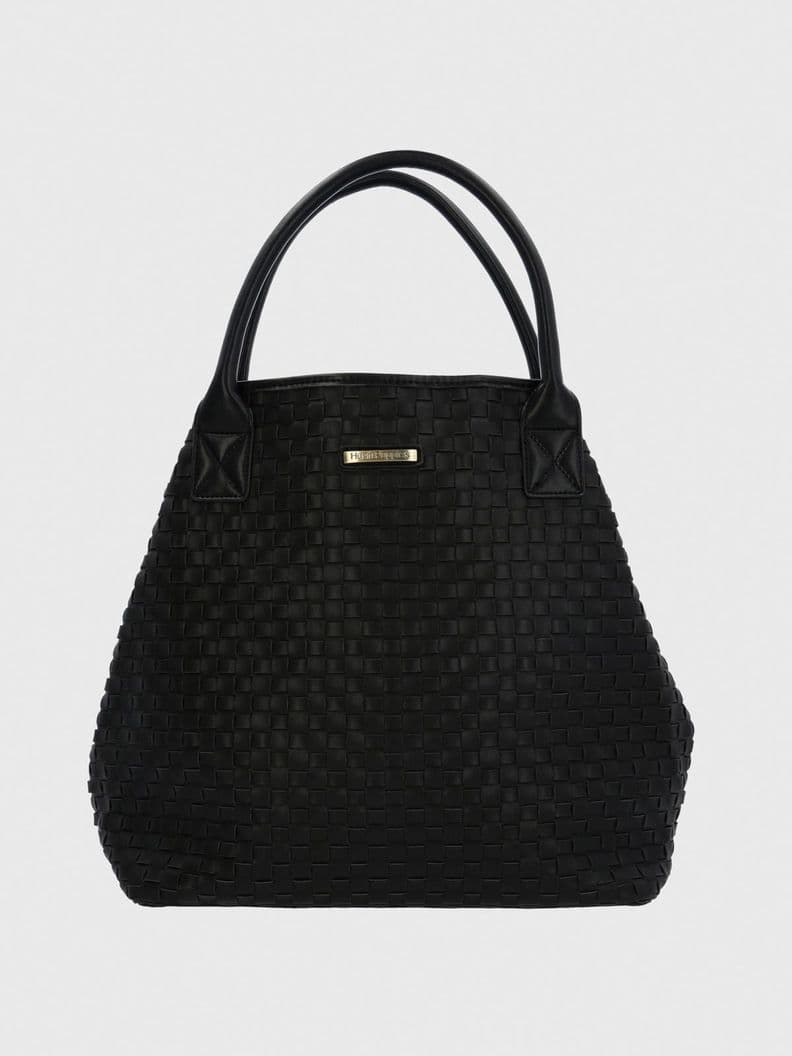 Cartera Ecocuero Mujer Bratt Tote Negro