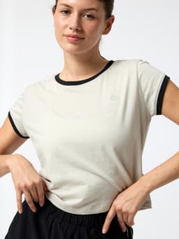 Polera Lina Aloe Gris Mujer L