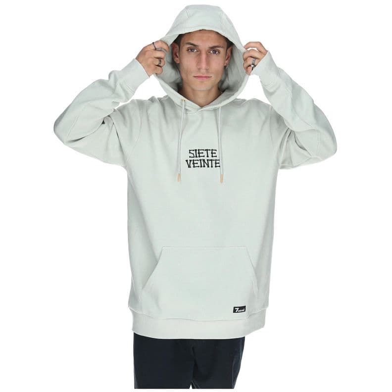 Poleron Hombre Sietebones Gris S