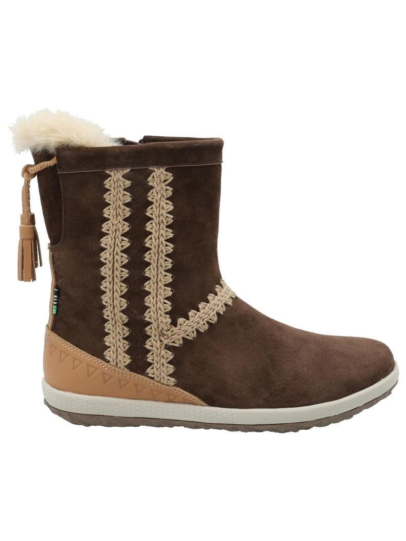 Botin Cuero Mujer Andalea Chocolate Cafe Oscuro 38