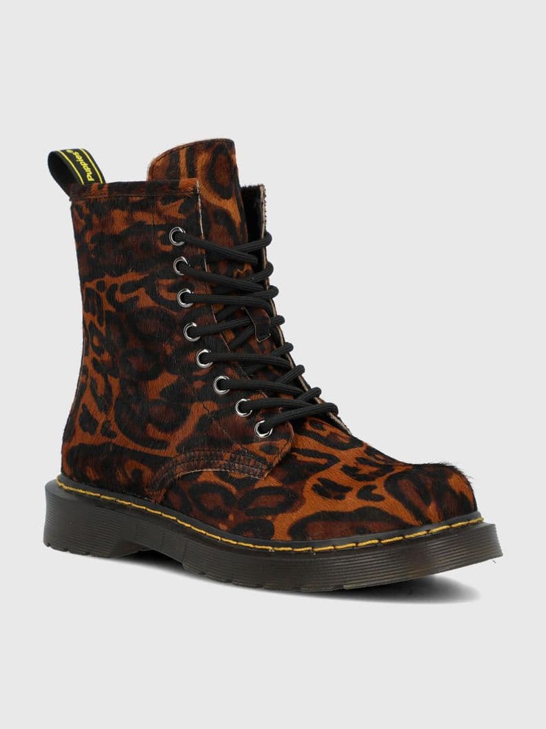 Botin Cuero Mujer Emili Multicolor Cafe 38