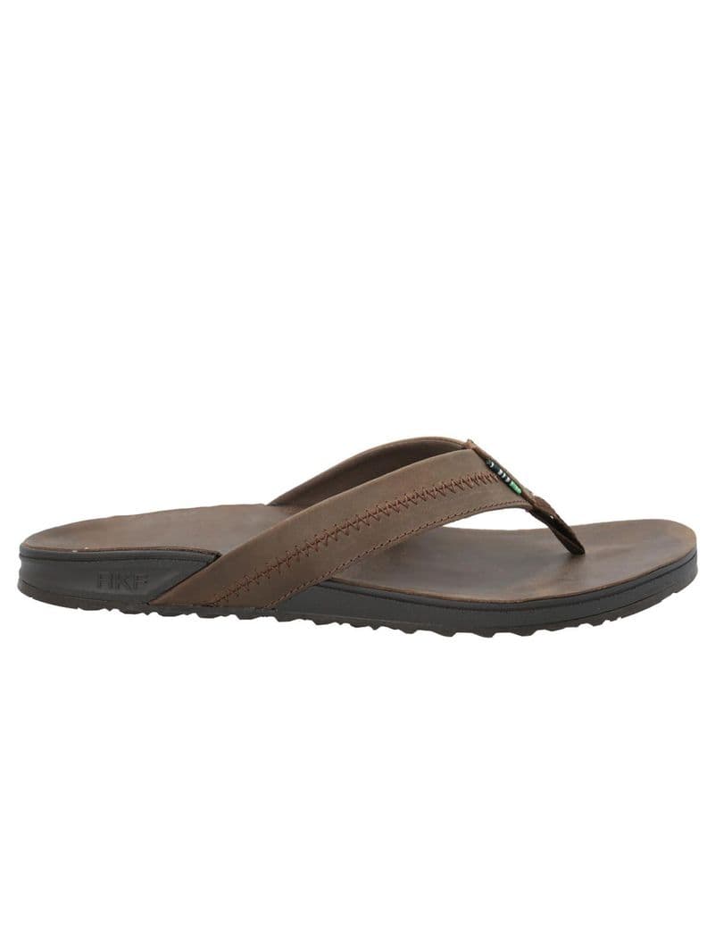 Sandalia Cuero Hombre Playus Verde Verde Olivo 39