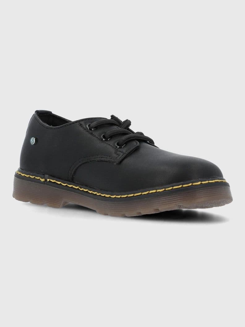 Zapato Escolar Cuero Nina Ninna Negro 33