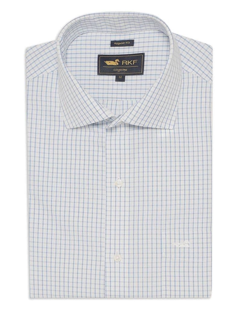 Camisa Blanca Cuello Italiano Hombre WF Blanco S