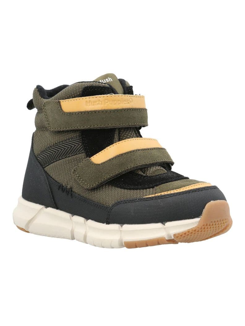 Botin Cuero Playmouth Nino Verde Verde Olivo 33