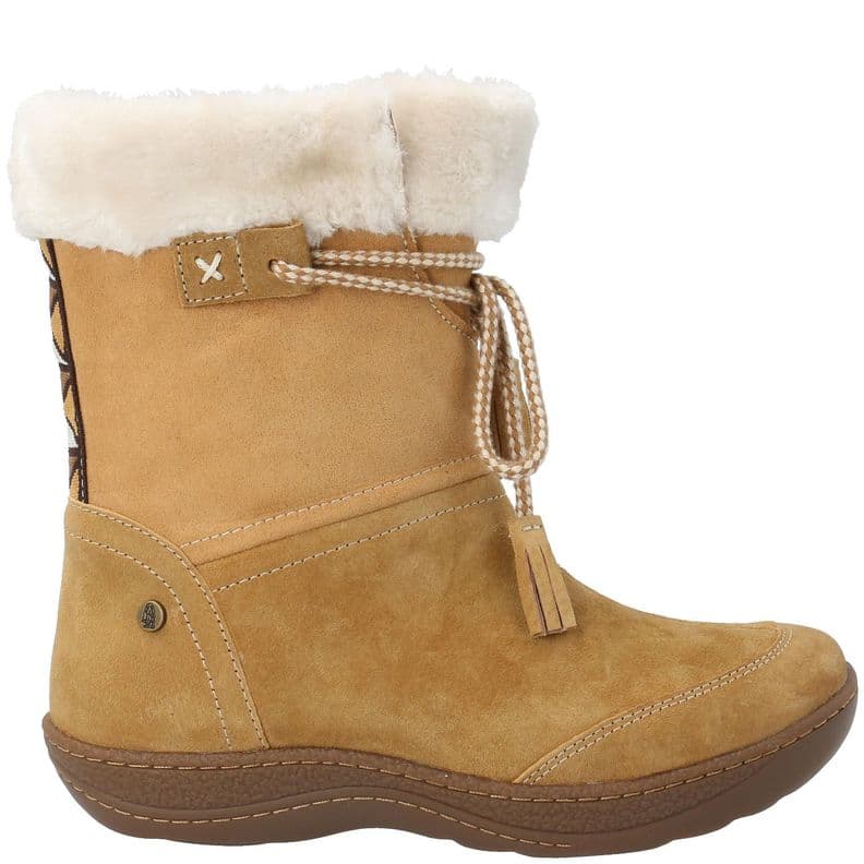 Bota Cuero Nina Lakey-K Cafe (30 - 36) Cafe Claro