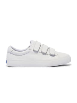 Zapatilla Cuero Blanca Mujer Jump Kick V Blanco 39