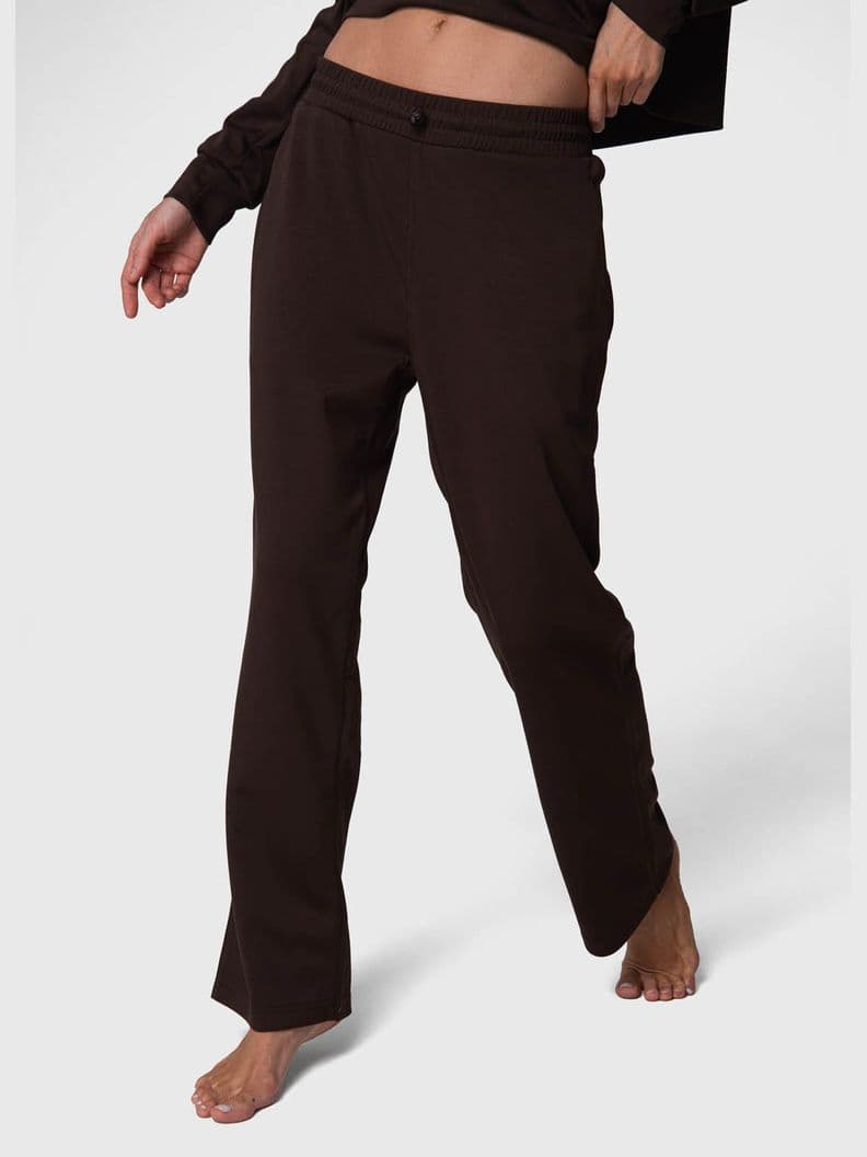Pantalon Buzo Mujer Pant Anna Rec Cafe S