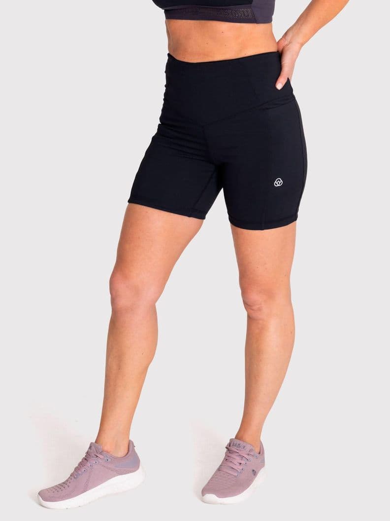 Calza Biker Mujer Bianca Negra Negro XS