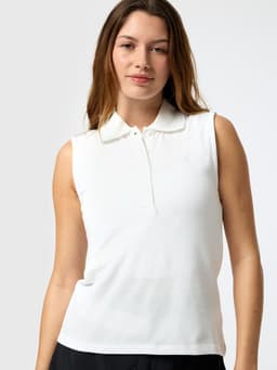 Polera Pique Aloe Blanca Mujer Blanco L