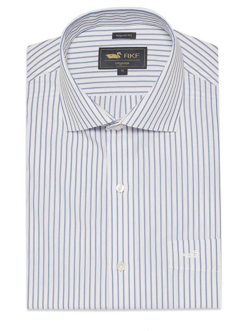 Camisa Cuello Italiano Azul Hombre WF Azul Marino XL