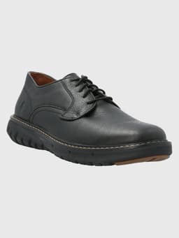 Zapato Cuero Hombre Smart Oxford Negro 40