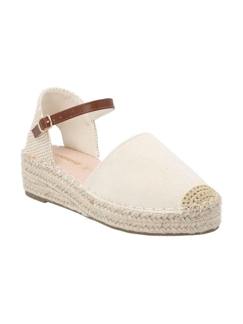 Alpargata Mujer Filipa Natural Beige 37