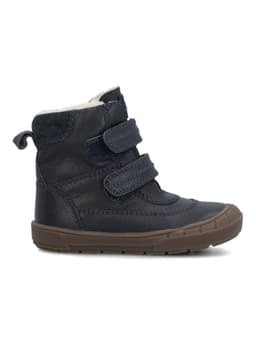 Botin Cuero Nino Saman Azul 26