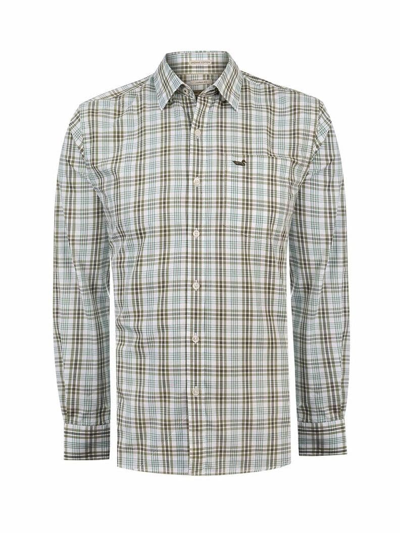 Camisa Algodon Organico Hombre Lighter Verde S