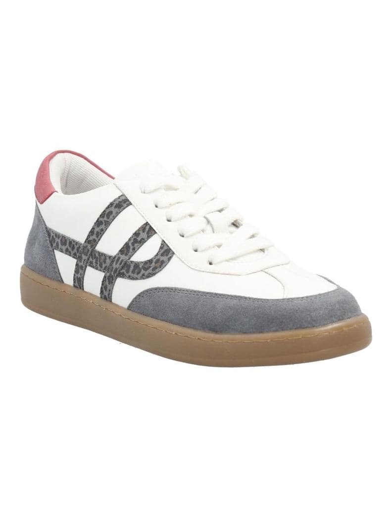 Zapatilla Nina Loa Blanco Gris 31