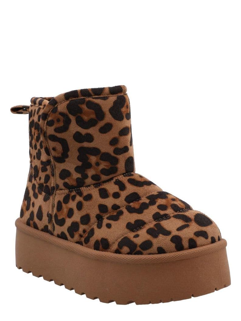 Botin Mujer Anna 2 Leopardo Cafe 37