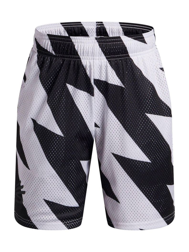 Short Basketball para Nino Curry Splash Blanco 12