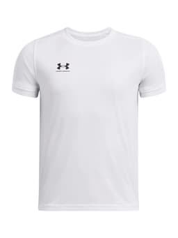 Polera Manga Corta Ua Challenger Jersey Blanco Para Nin 6